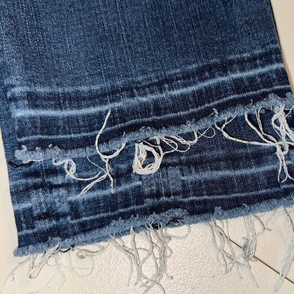 Articles of Society jeans released hem denim vertical seamed  Sz 30 US 10 - Picture 7 of 12